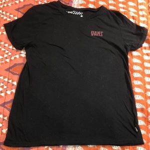 Vans Lightweight Black Tshirt